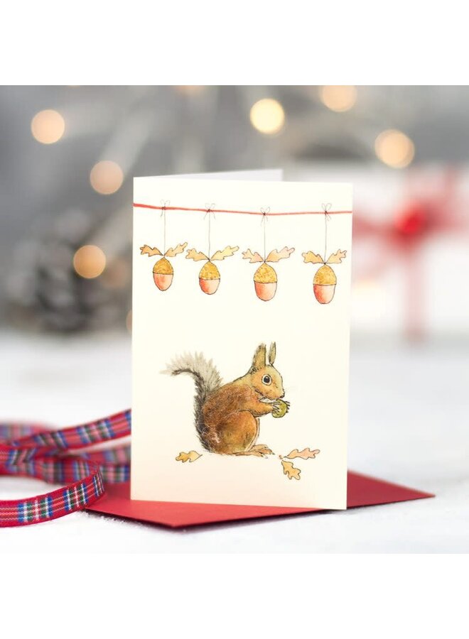 Squirrel Mini Card 061
