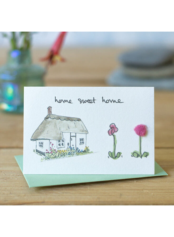 New Home Thatched Cottage Mini Card 050