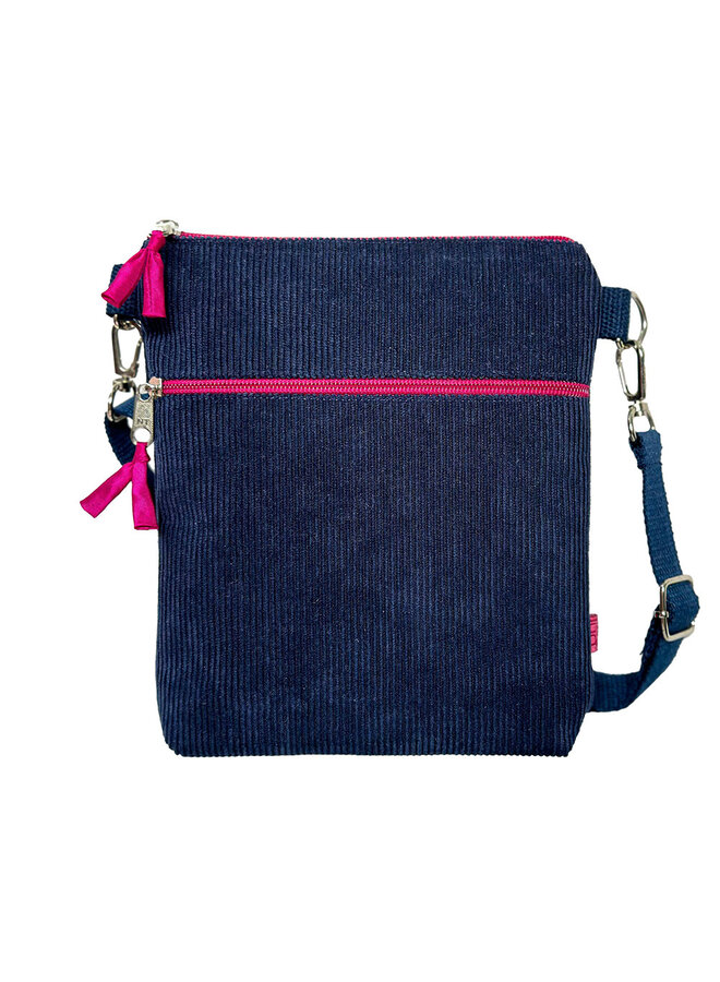 Cross Body Plånbok Manchester / Navy 874