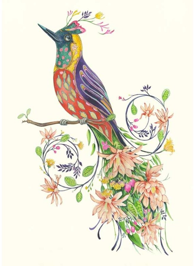 Extra Fancy Bird of Paradise card