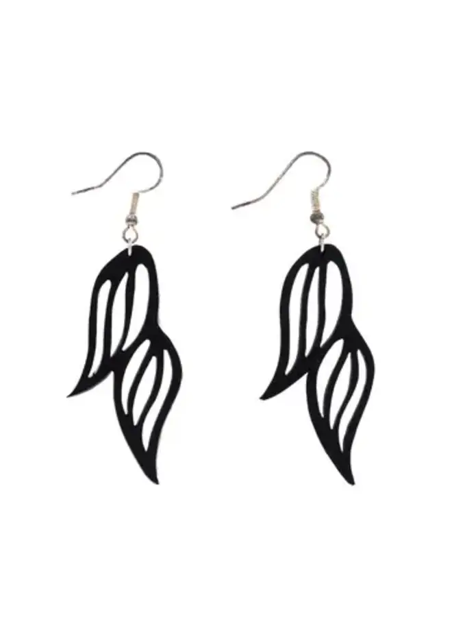 Jasmine Recycled Rubber Earrings 107