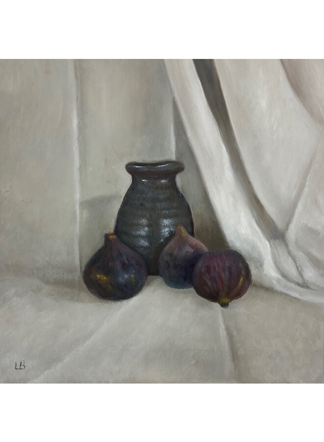 Figs and Sake Bottle