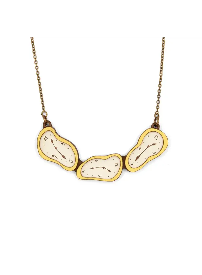 Collier Horloges Douces