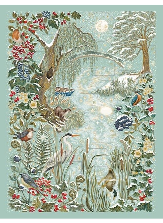 Frosted River Advent Calendar