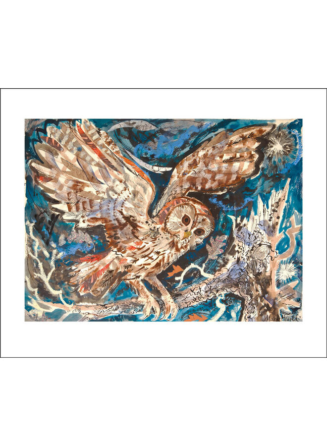 Tawny Owl-kort av Mark Hearld
