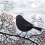 Winter Gatherer Weihnachts-Wohltätigkeitskarten-Paket, 8 Stück