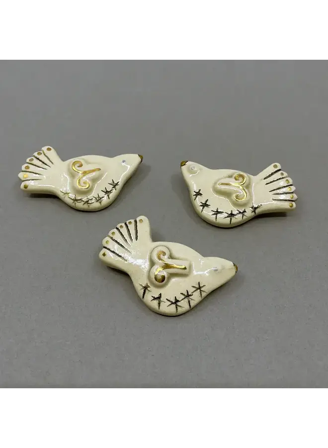 Bird Brooches ceramic 65