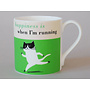 Happiness is Running Green Mug 225