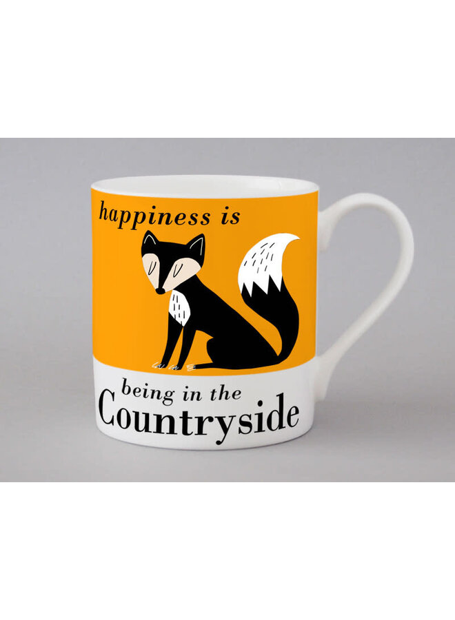 Felicidad es Estar en el Campo Orange Fox 219