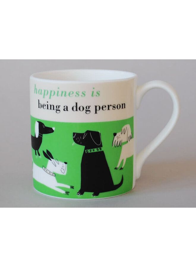 Happiness is Being a Dog Person Green 214