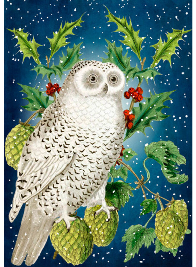Snow Owl card