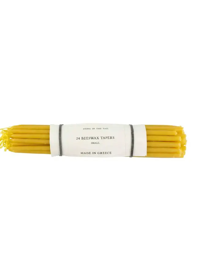 Beewax Taper Candles Pack of 12