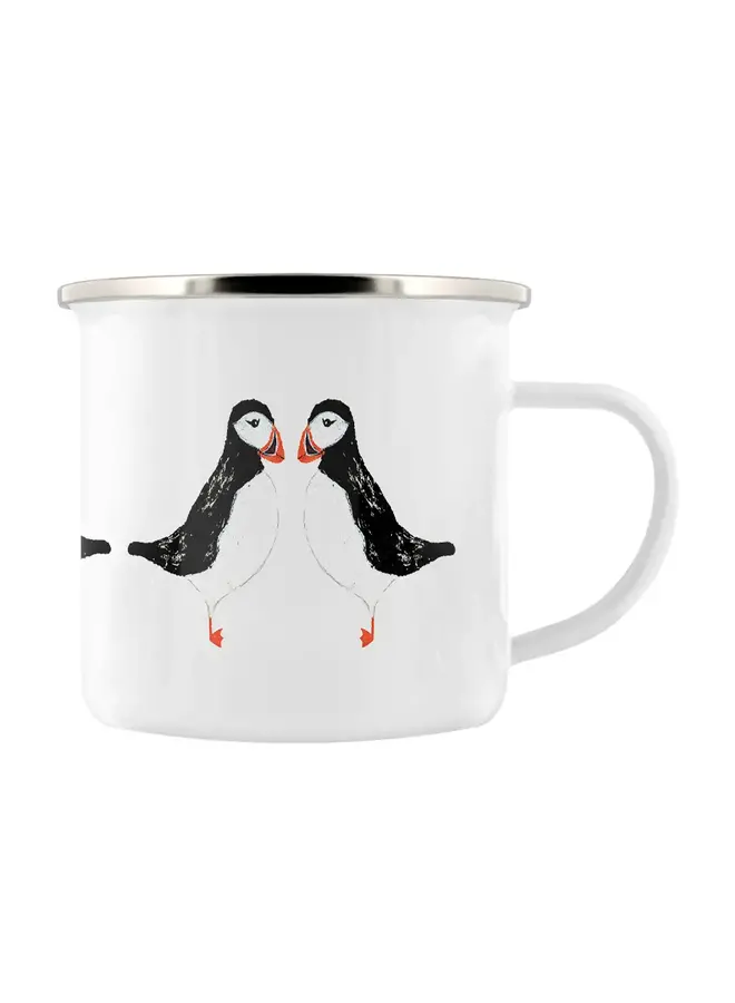 Puffin Enamel Mug 22