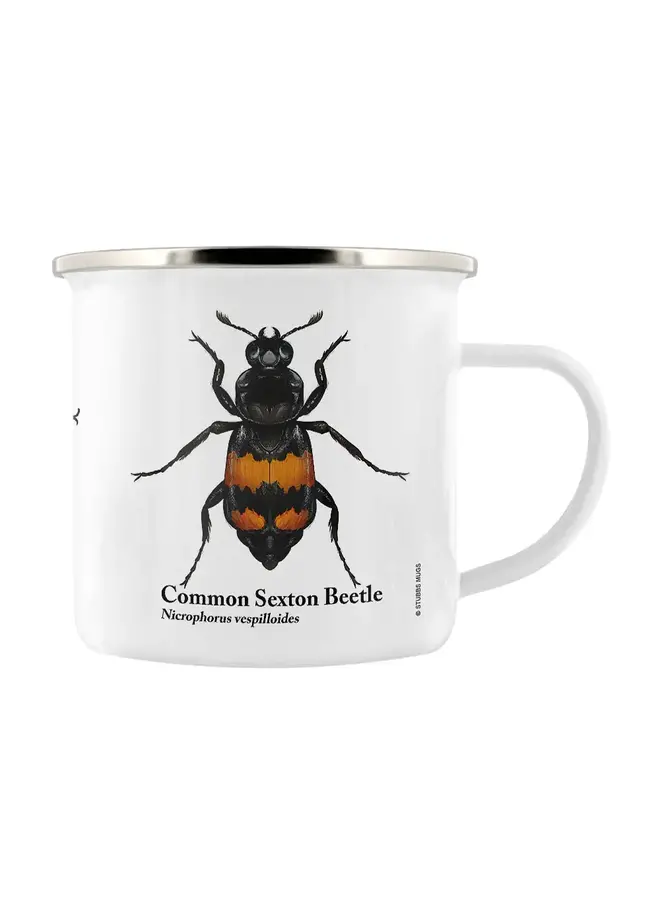 Beetle Trio Enamel Mug 15