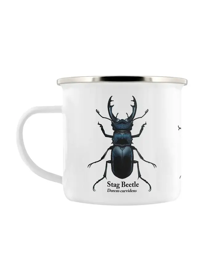 Эмалированная кружка Beetle Trio 15