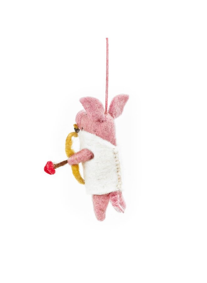 Cupig's Arrow  Felt  Hanging Decoration