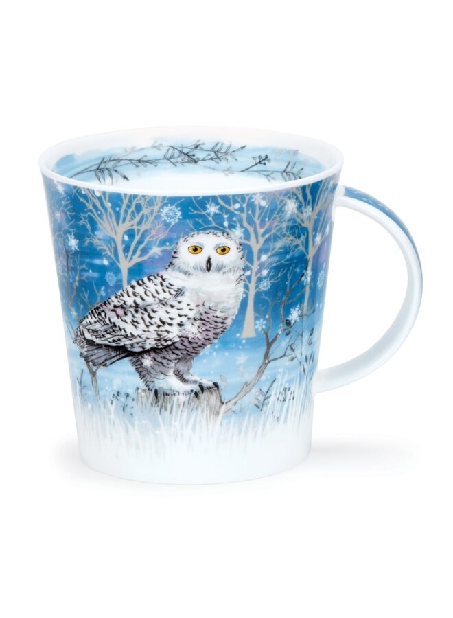 Tasse en Chine Chouette au clair de lune 142