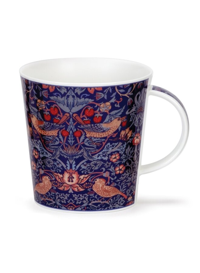 Strawberry Thief Blue China Mug 138