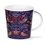 Strawberry Thief Blue China Mug 138