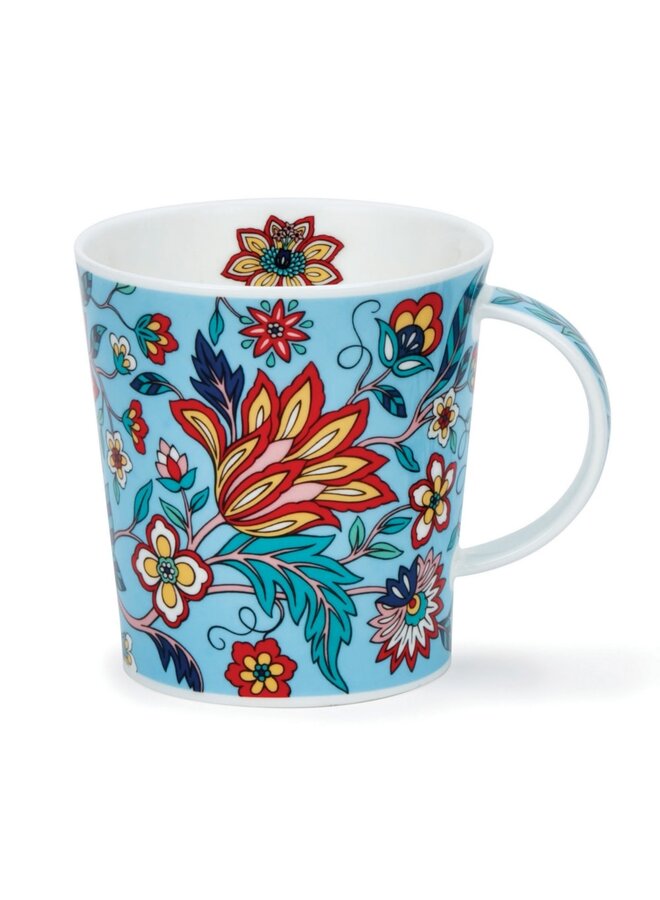 Jacobean Blue Bone China Mug 143
