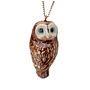 Barn Owl Charm Necklace 130