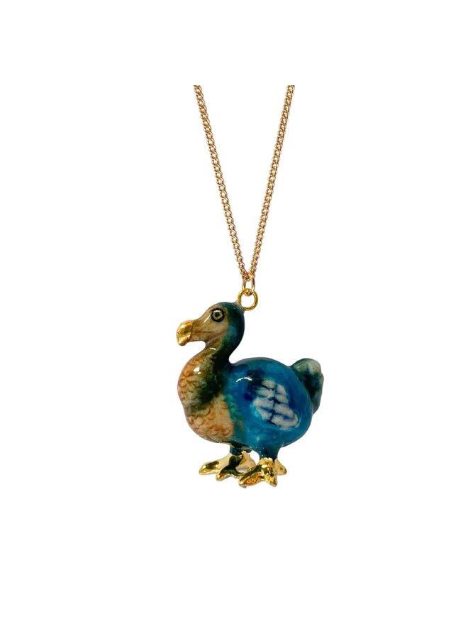 Dodo Charm Halskette Teal 127
