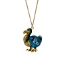 Dodo Charm Halskette Teal 127