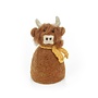 Brown Cow Farmyard Buddy Felt Egg Cosy