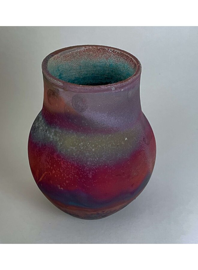 Raku Vessel Medium 206