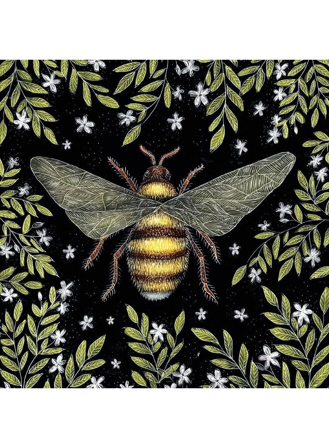 Carte d'abeille à miel par Catherine Rowe