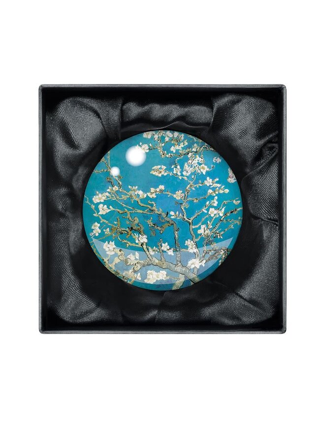 Almond Blossom in Bloom  glass paperweight of Vincent Van Gogh