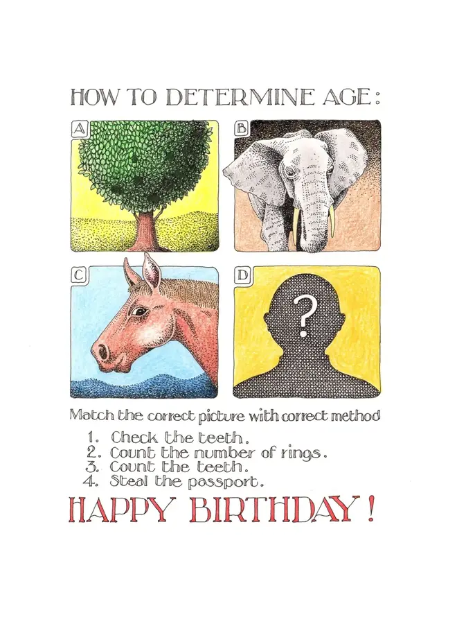 How to Determine Age large card 929