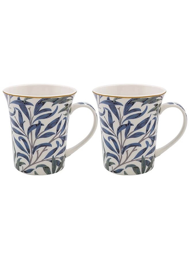 Willow Bough Morris Mugs Set of 2