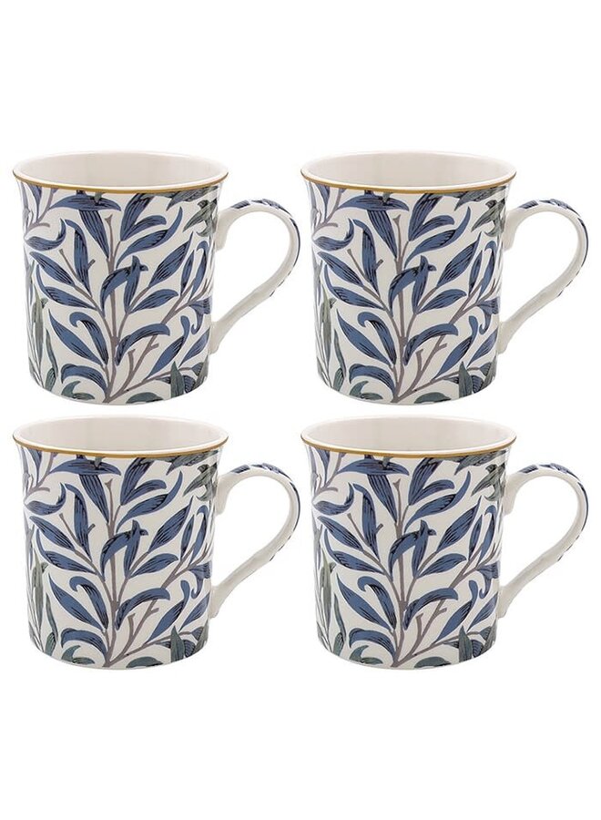 Набор кружек Willow Bough Morris, 4 шт.