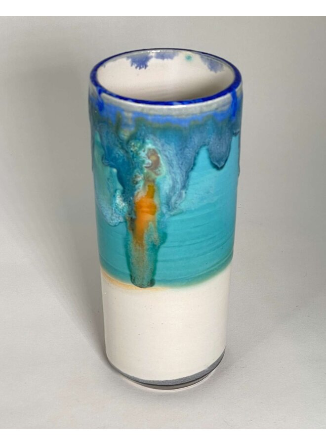 Vase à dosettes océanique pour rebord de fenêtre 68