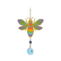 Abeja Arco Iris cristal colgante 04