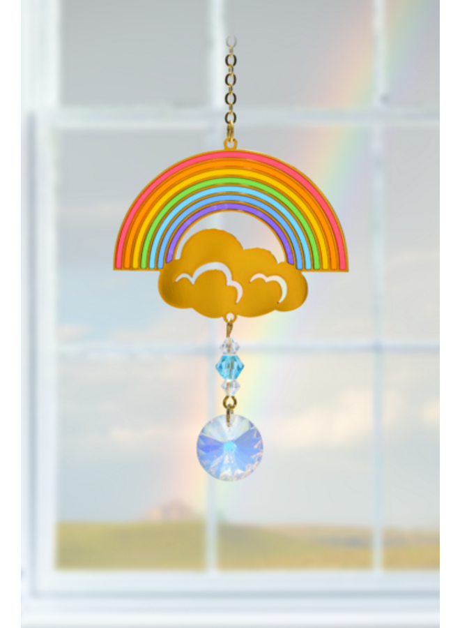 Rainbow Rainbow crystal hanging 07