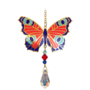 Schmetterling Pfau Kristall hängend 08