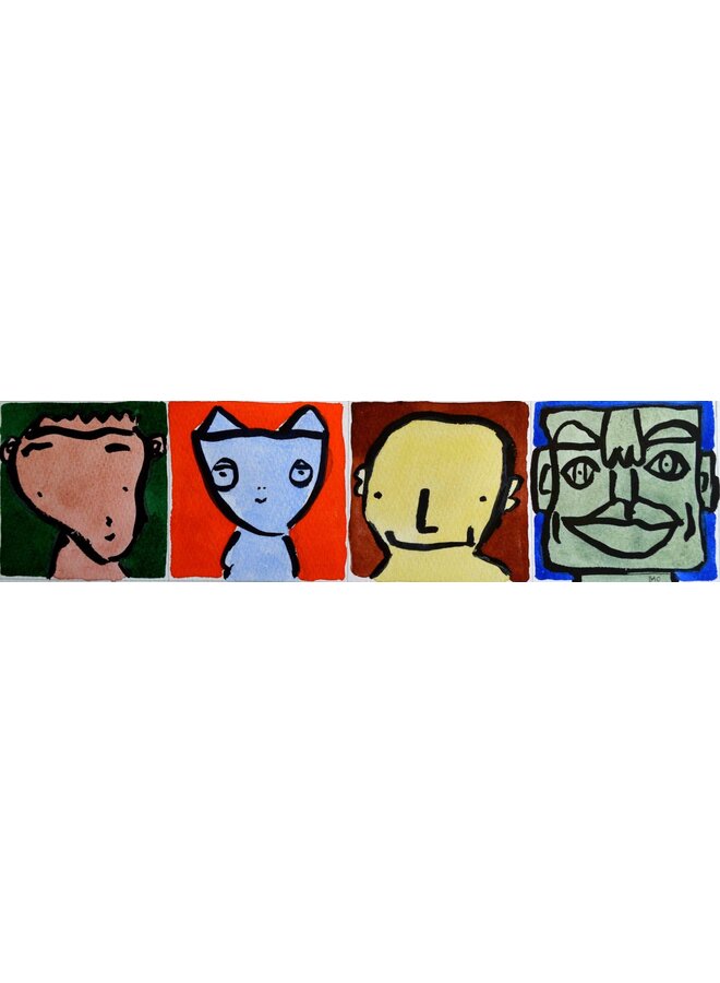 Four Heads (Study 1) - 023