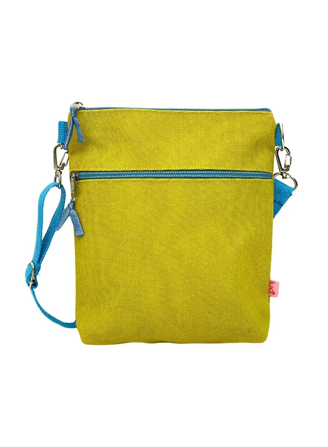 Cross Body Purse Citrus / Turquoise 996