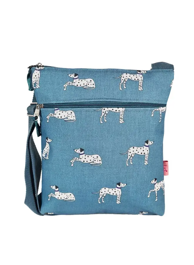 Dalmation Messenger Bag Blue 1007