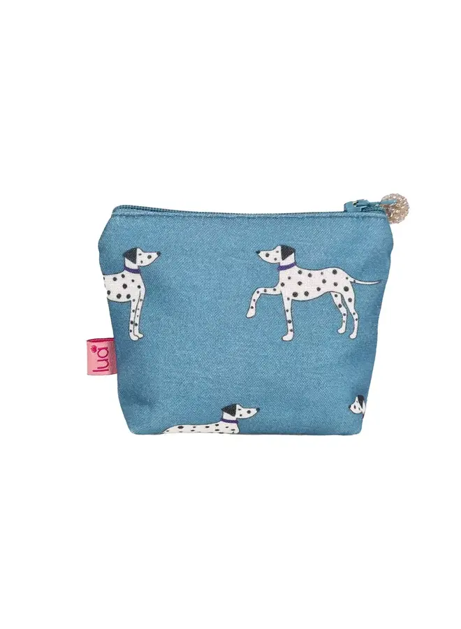 Dalmation Mini  Purse  Blue 1030