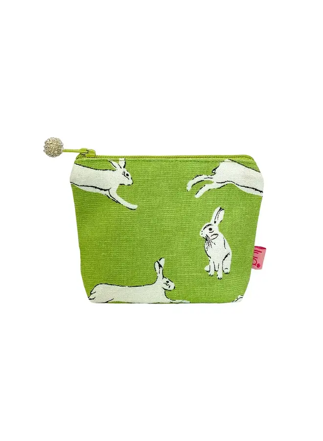 Hare Mini Purse Lime Green1034