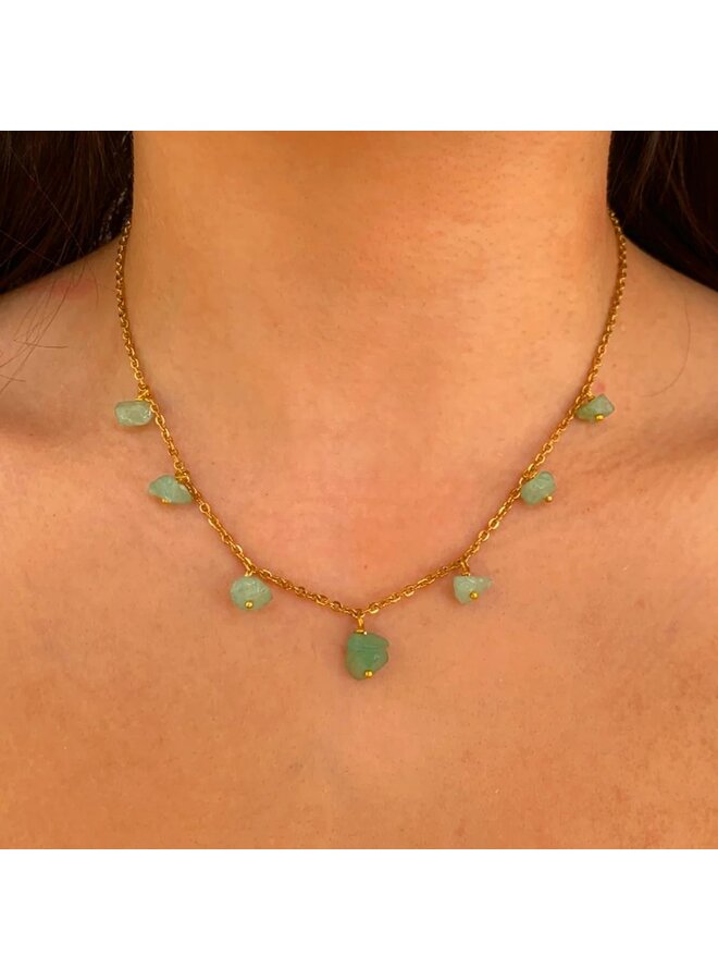 Green Adventurine necklace 170