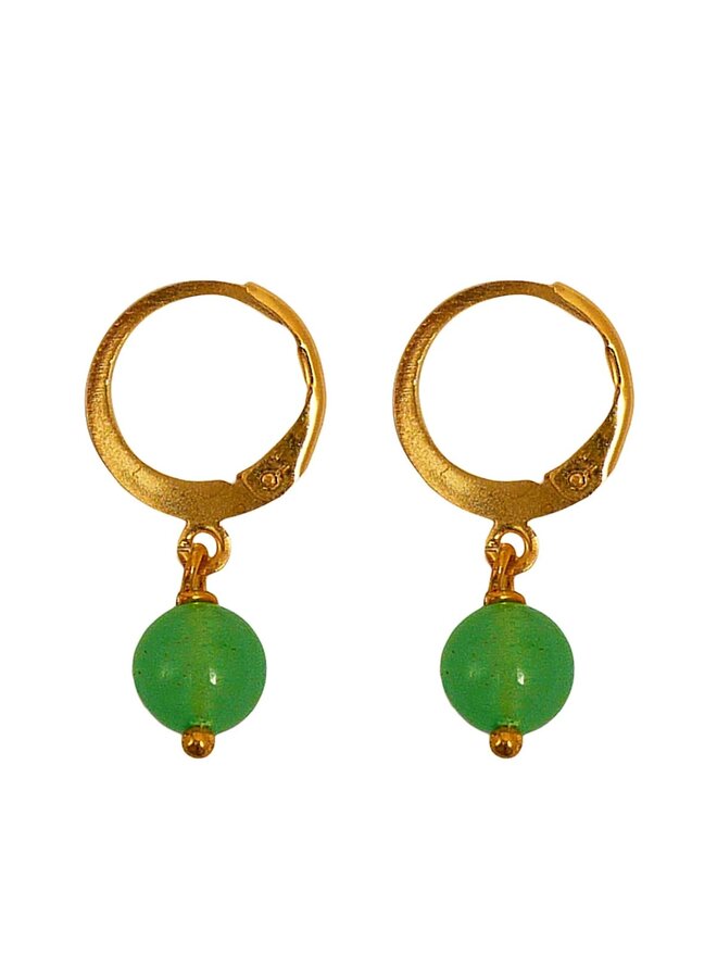 Green Adventurine Earrings 175