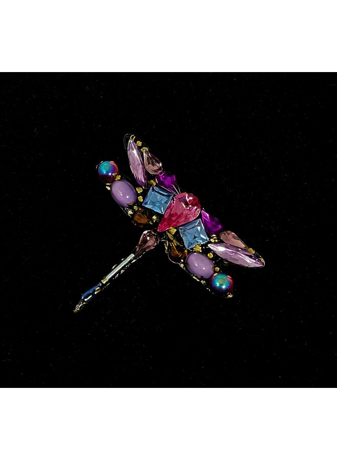 Purple Dragonfly  Brooch  520