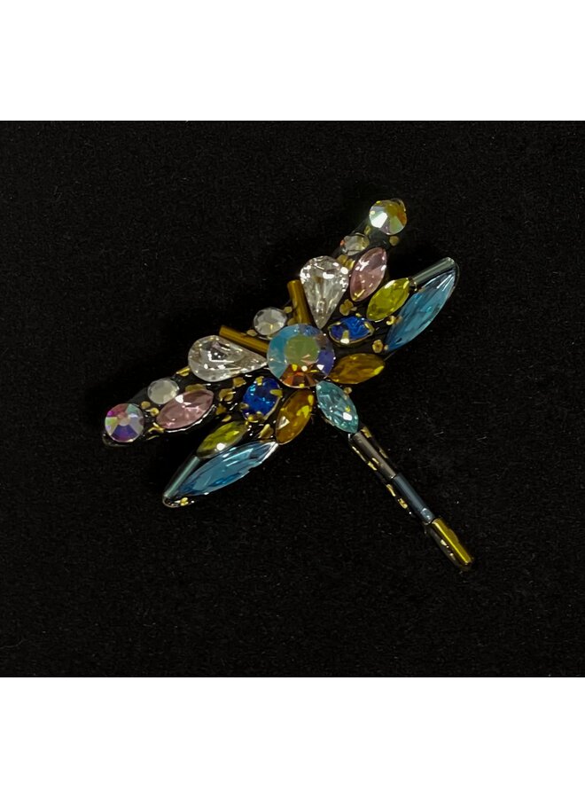 Multicolour Dragonfly  Brooch  521