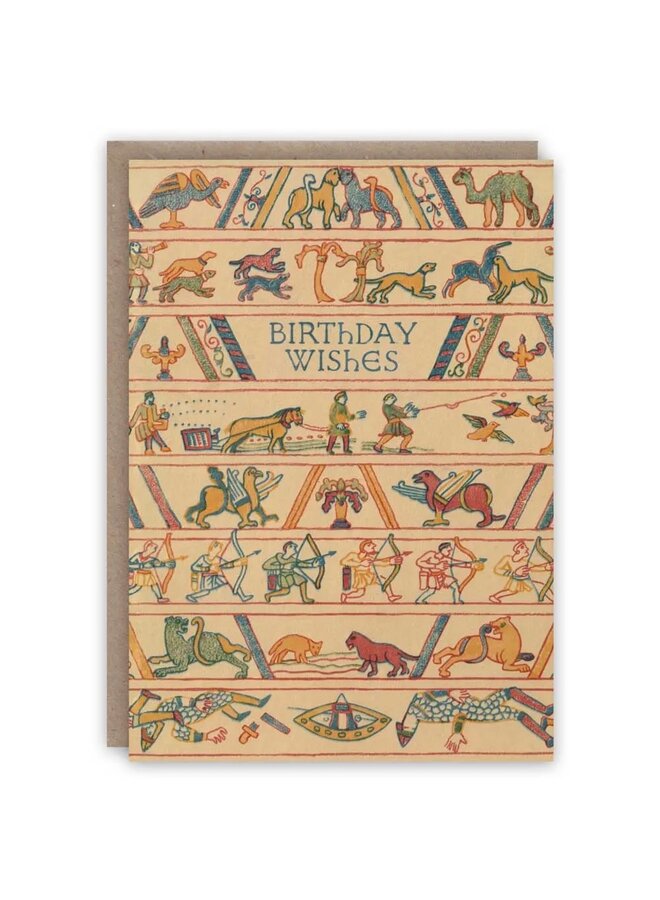 Bayeux Tapestry Pattern Book Card