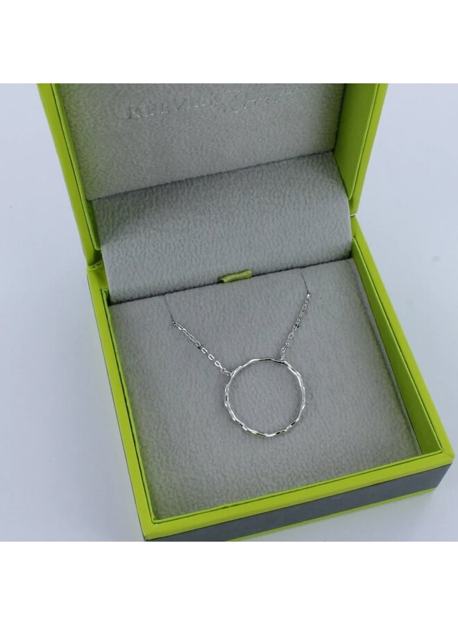 Collar Hula Hoop Plata 116