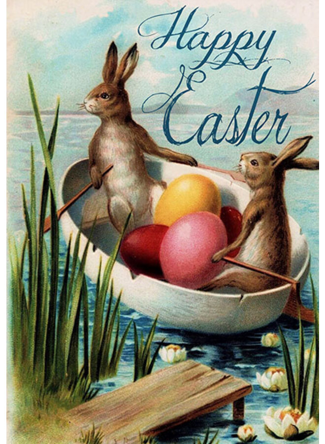 Easter on the River Happy Easter  Card